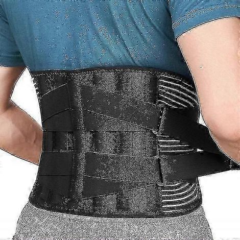 Rückenstützgürtel: Haltungstrainer zur Dekompression der Wirbelsäule, lindert Rückenschmerzen, orthopädische Bandage für mehr Komfort und Halt XXL (1/5)