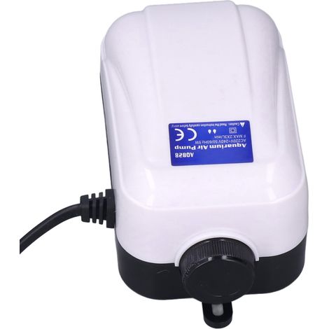 Pompe à oxygène 5W pour aquarium, mini pompe à air ultra silencieuse, aérateur pour aquarium CN 220V (1/5)