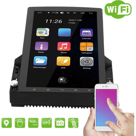 Autoradio multimédia Android 13 de 10,1 pouces D110 (livré sans batterie) (1/5)