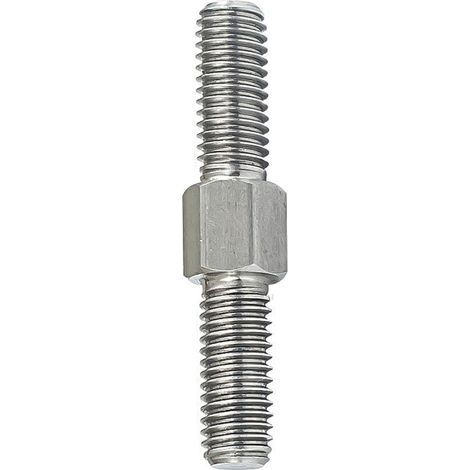 Tige filetée M6 double extrémité - 1 pièce - Acier inoxydable 304 - Pas métrique 1mm - Pour imprimante 3D et CNC - Longueur 90mm (1/5)