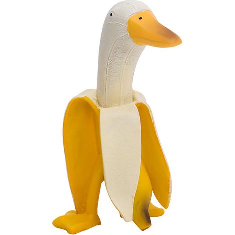 Dekorative Bananenente – Niedliche Figur aus Kunstharz für Büro und Zuhause, originelle Geschenkidee (1/5)