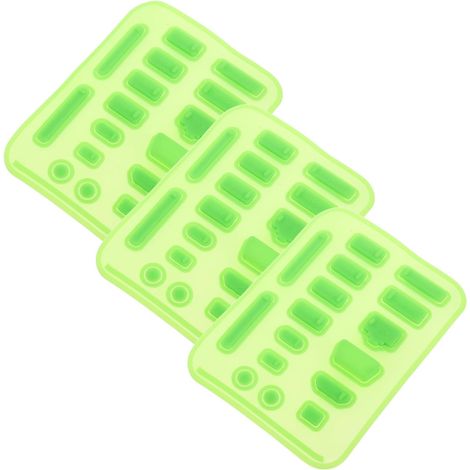 Cache de Protection pour Port USB Capuchons de Protection pour Ports USB Silicone Vert Lot de 16 Maintien de fonctionnalité pour Ordinateur Portable et Ports USB-C (1/5)
