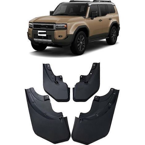 Pour Toyota Lexus GX550 2023 2024, garde-boue en caoutchouc modifiés pour roues, accessoires auto, 4 pièces ( )