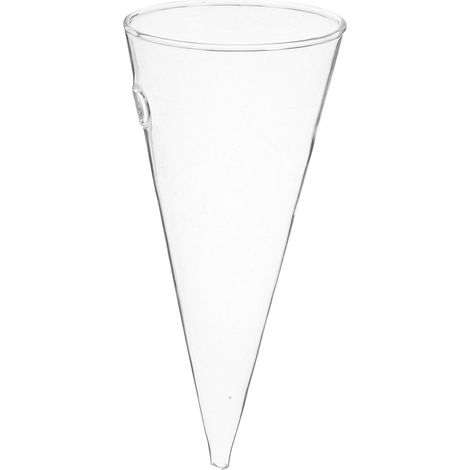 Vase mural minimaliste en verre transparent DOITOOL (1/5)
