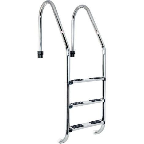 Accessoire de piscine qp standard pool ladder acier inox 148 cm