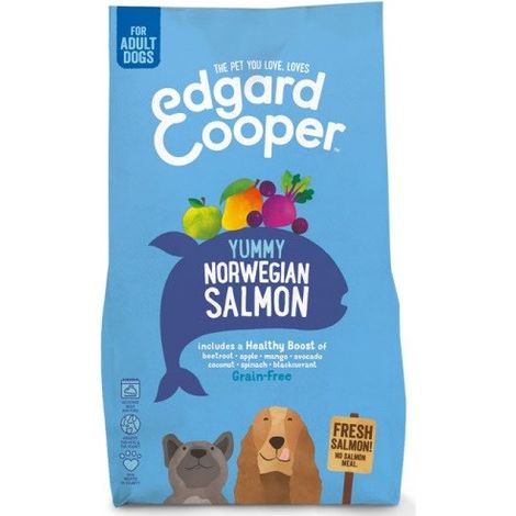Edgard Cooper Dog Adult con Salmone - Sacco 7 Kg -