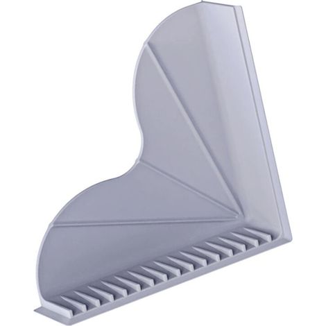 Deflector de agua personalizable para un montaje rápido - Gris