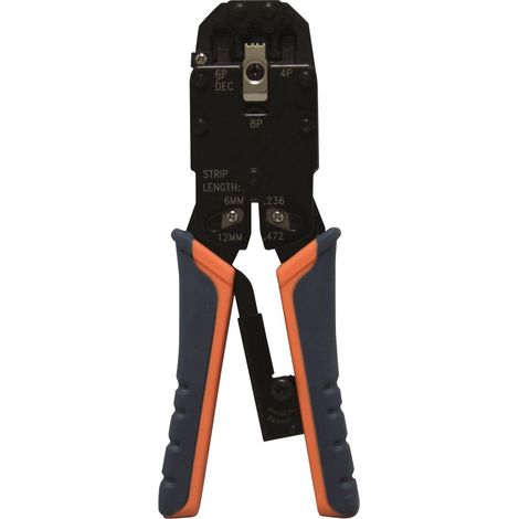 Waytex, 37906 Pinza a crimpare di alta qualità RJ9 / 11 / RJ12 / RJ45, B00WU3JEQQ