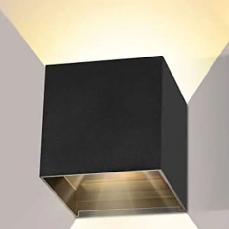 Applique Murale LED - 12 W - Blanc Chaud 3000 K - Étanche IP65 - Intérieur Et Extérieur - 1 Pièce (1/5)