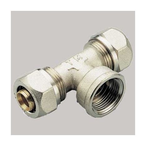 RACCORDO A TEE FEMMINA - 14 x 1/2 x 14