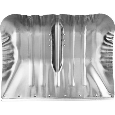 Schneeschieber KOVOS Alu, 490x370 mm, Aluminium-Schneeschaufel, ohne Stiel