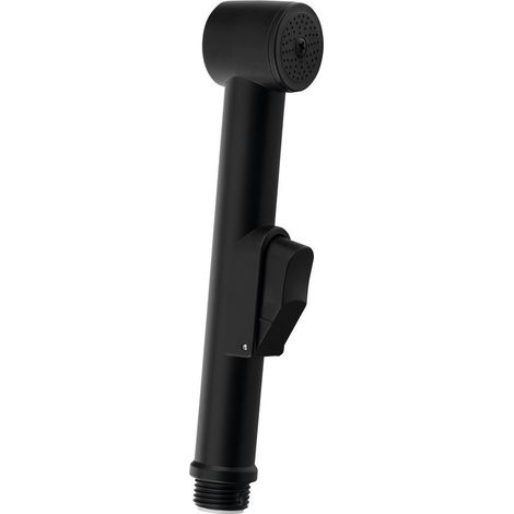 Douchette de bidet avec support, ABS/noir mat (1/2)