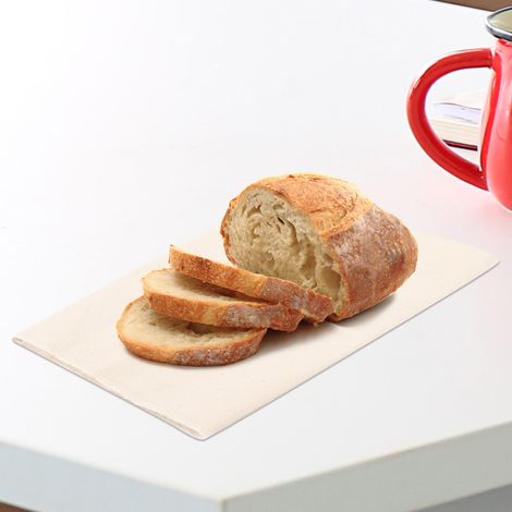 Dicke Backmatte aus fermentierter Baumwolle, geeignet zum Gären von Brot und Baguettes (1/5)