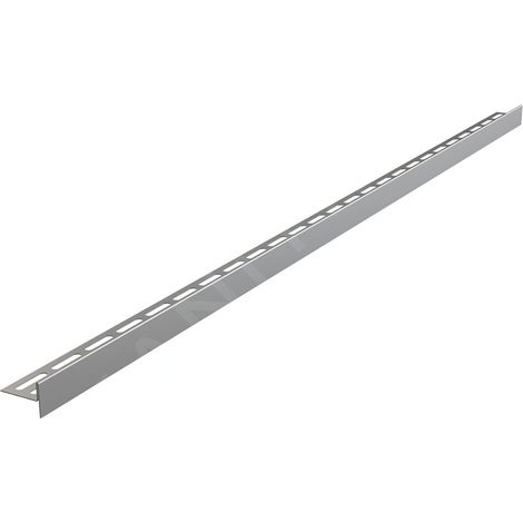 Alca - Bande d'égalisation des sols 1000 mm, double face, hauteur de l'ourlet 12 mm, tapis en acier inoxydable APZ905M/1000 (1/2)