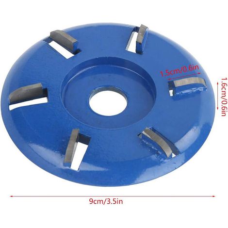 Disco da taglio per legno a 6 denti per smerigliatrice angolare, utensili da taglio per la lavorazione del legno - ALTRO (1/3)