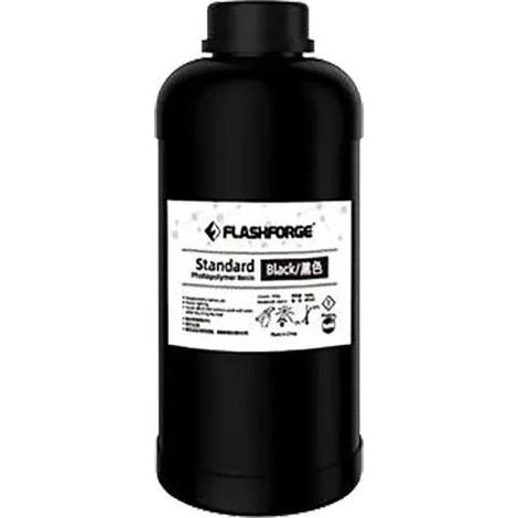 3D-Druckerharz Flashforge standard black UV LCD 1L