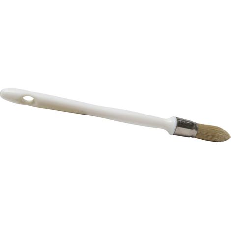 Pinceau rond manche en ABS blanc Savy 21mm