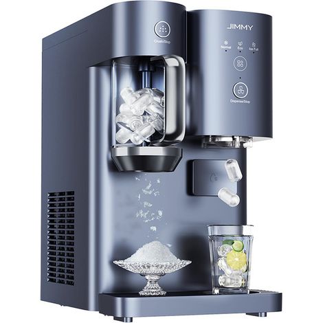 JIMMY Matrix I9 – Modulares Eismodul mit RO-gefiltertem Wasser, Klarwürfel-/Crushed-Eis-Modus & Frischwasser (AquaLink für M9 Pro)
