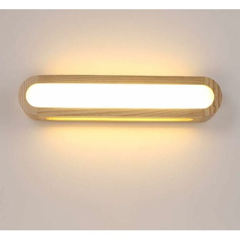 Applique murale LED d'intérieur à intensité variable pour salon chambre escaliers couloir salle de bain cm 45 (1/4)