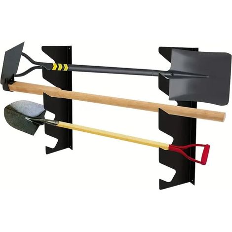 Étagère murale pour garage, porte-outils de jardin, support durable, design robuste, 38 x 25 cm, pour la maison et le jardin (1/4)