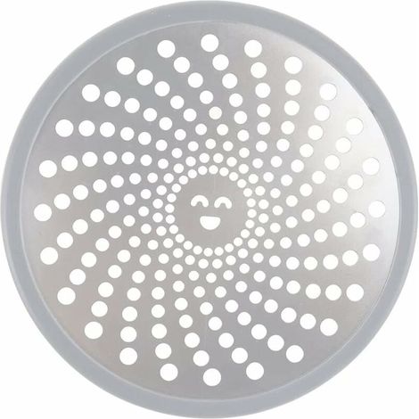 Memkey – Grille anti-cheveux en acier inoxydable 304 de 11,3 cm – Filtre de vidange pour douche et baignoire – Installation sans outil