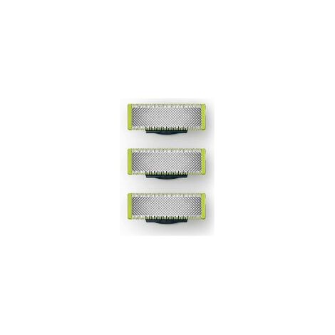 3 cuchillas de repuesto para afeitadora Philips Oneblade - RAPANDA
