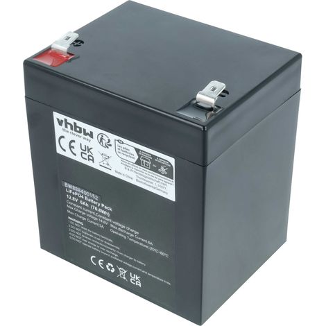 vhbw 1x Akku kompatibel mit The Box MBA75W, MBA75W MKII, MBA120W MKII, MBA120W Lautsprecher Boxen Speaker (6 Ah, 12,8 V, LiFePO4)