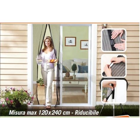 Zanzariera magnetica eco magnetix San Giorgio - 120x240 Standard