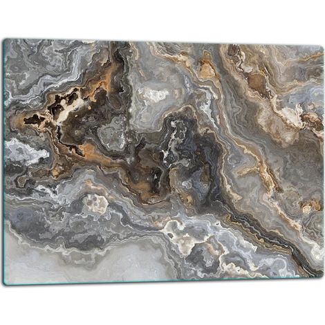 Tabla de cortar de vidrio de mármol de 52x40 (1/5)