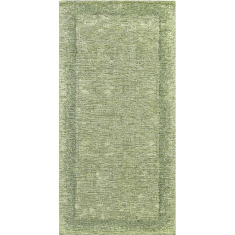 Tappeto cucina lavabile antiscivolo jacquard Dublino Green (1/2)