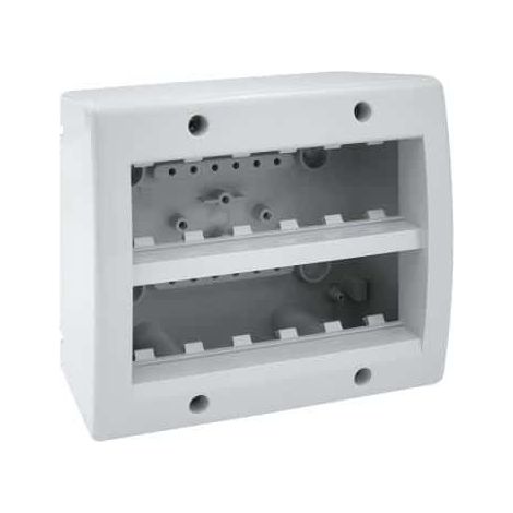 Contenitore Autoportante Per Tubo Ral7035 Ip40 S45 12(6+6)M (Ave Cod. 45Q412)
