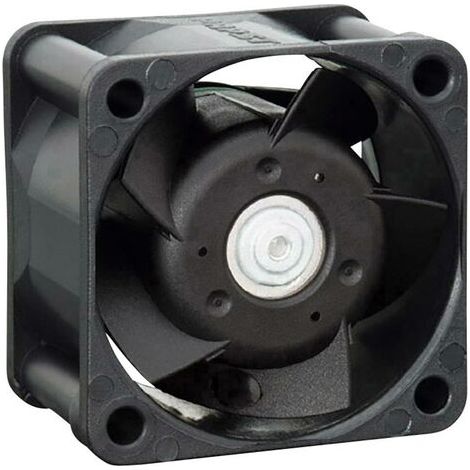 Ventilateur axial EBM Papst 412 JHH 9291906005 12 V/DC 24 m³/h (L x l x H) 40 x 40 x 25 mm 1 pc(s) R583551 (1/2)