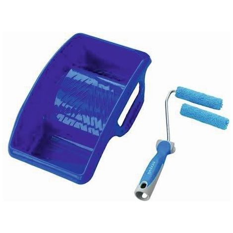 EASYTOUCH BLU MINIRULLO TEFLON 11CM CON RICAMBIUO (1/2)