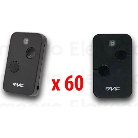 faac 60 x télécommande 2 canaux xt2 868 slh lr 7870091