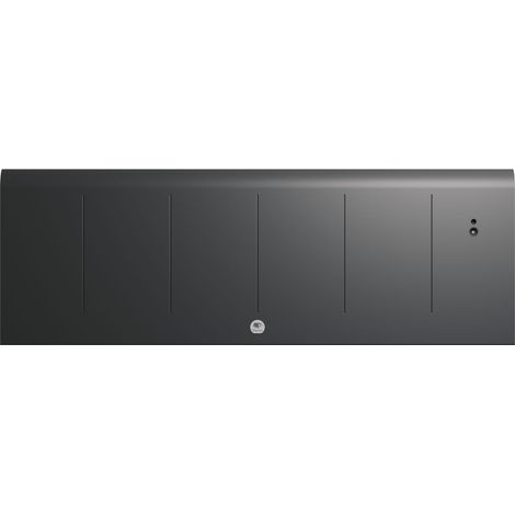 Radiateur electrique Fonte chaleur douce KENYA 5 Plinthe 750W Gris - THERMOR 414741 (1/5)