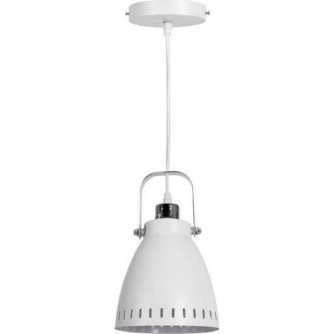 pendente brooklyn 1xe27 h.reg.xd.17cm bianco