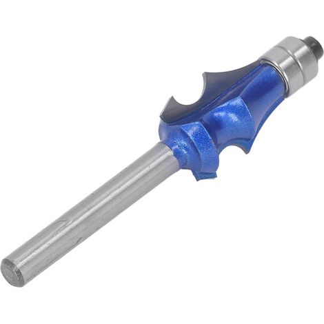 Wolframkarbid-Holzfräser 1/4 Zoll Schaft R4, doppelt gelagert, präziser Schnitt, hitzebeständig, robustes Werkzeug zum Legieren und Fräsen. (1/5)