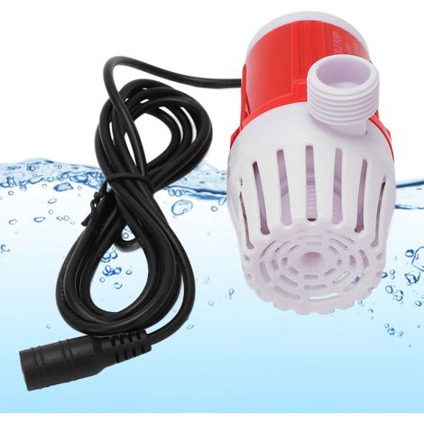 Pompe de circulation sans balais 1200L/h 20W DC12V pour aquarium et bassin à poissons