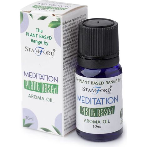 Huile aromatique à base de plantes - Méditation- Vendu par 1