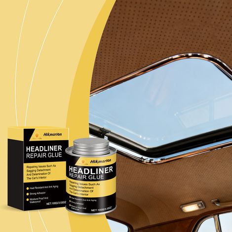 Car roof repair adhesive, everyday car roof damage and crack prevention sealant, traceless adhesive -- 100g -- BIEMMEDUE (1/5)