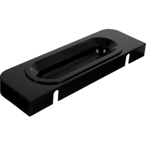 plateau en plastique noir pour machine à glace avec supports (1/5)