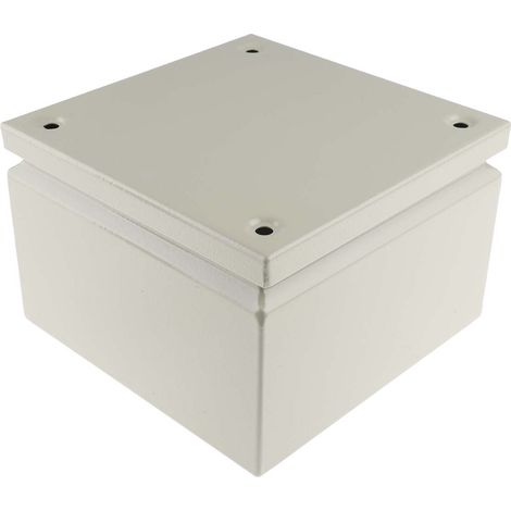 Boîte de dérivation en Acier 200 x 200 x 120mm, IP66 ( Prix pour 1 )