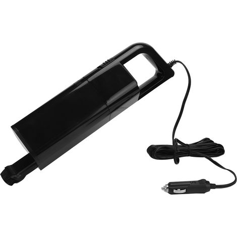 Leistungsstarker tragbarer Autostaubsauger (12 V, 120 W, 4000 Pa), Nass- und Trockensauger, Schwarz (1/5)