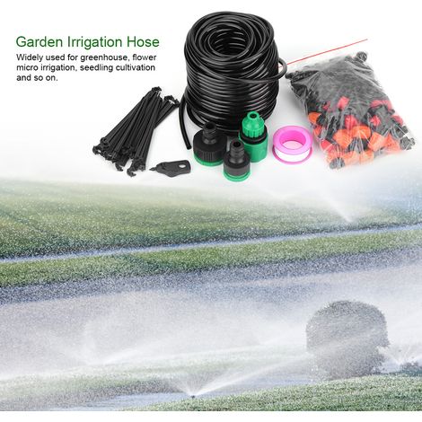 Système d'irrigation automatique de 25 m pour plantes de jardin, serre et micro-irrigation (1/5)