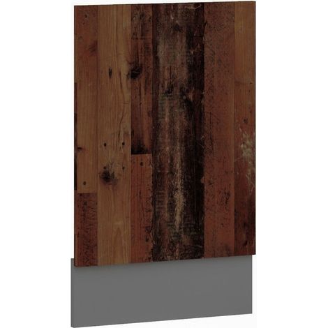 Frontblende für integrierten Geschirrspüler 45 cm Küche OLD STYLE Old Wood Optik (1/4)