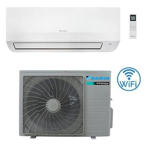 Daikin – Climatiseur monobloc 12000 BTU – Classe A++ – Technologie Inverter – Wi-Fi intégré – Économie d'énergie R32 – Unité intérieure FTXC35E (1/5)