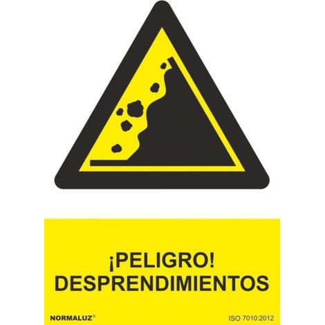 Señal 210X300Mm Pvc Peligro Desprendimientos Rd30065 (1/2)