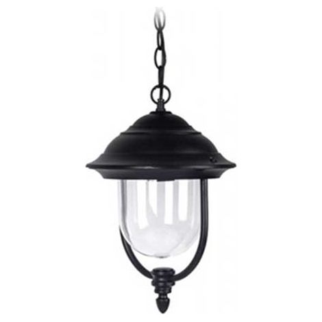 V-TAC Lampada LED Lanterna Portalampada E27 (Max 60W) Nero l890mm IP44