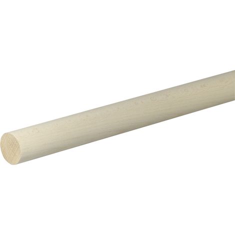 FN Neuhofer Rundstab glatt 100 cm 30 x 30 mm Buche Leisten (1/2)