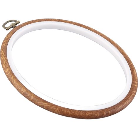 Cercle à broder en bois pour broderie et couture DIY. (1/5)